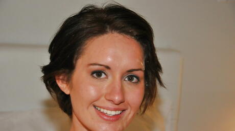 Very attractive brunette Evelyn Lacie banged hard in her pussy after good suck 